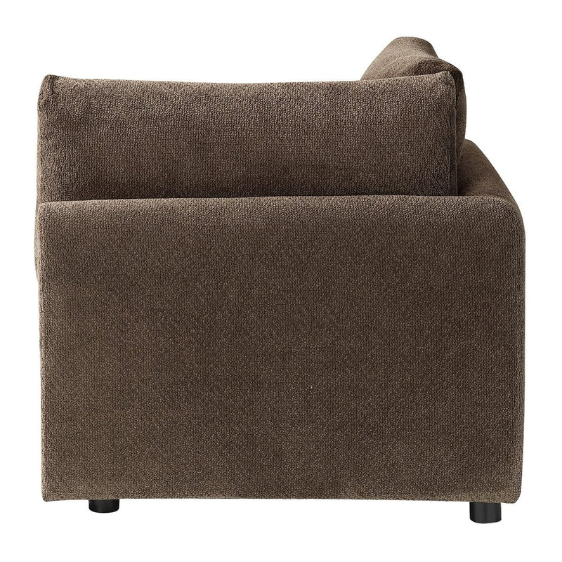 Theodore - Modular Wedge - Brown Chenille