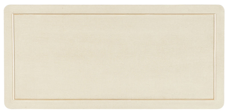 Archives - Raffia Three-Drawer Chest - Beige