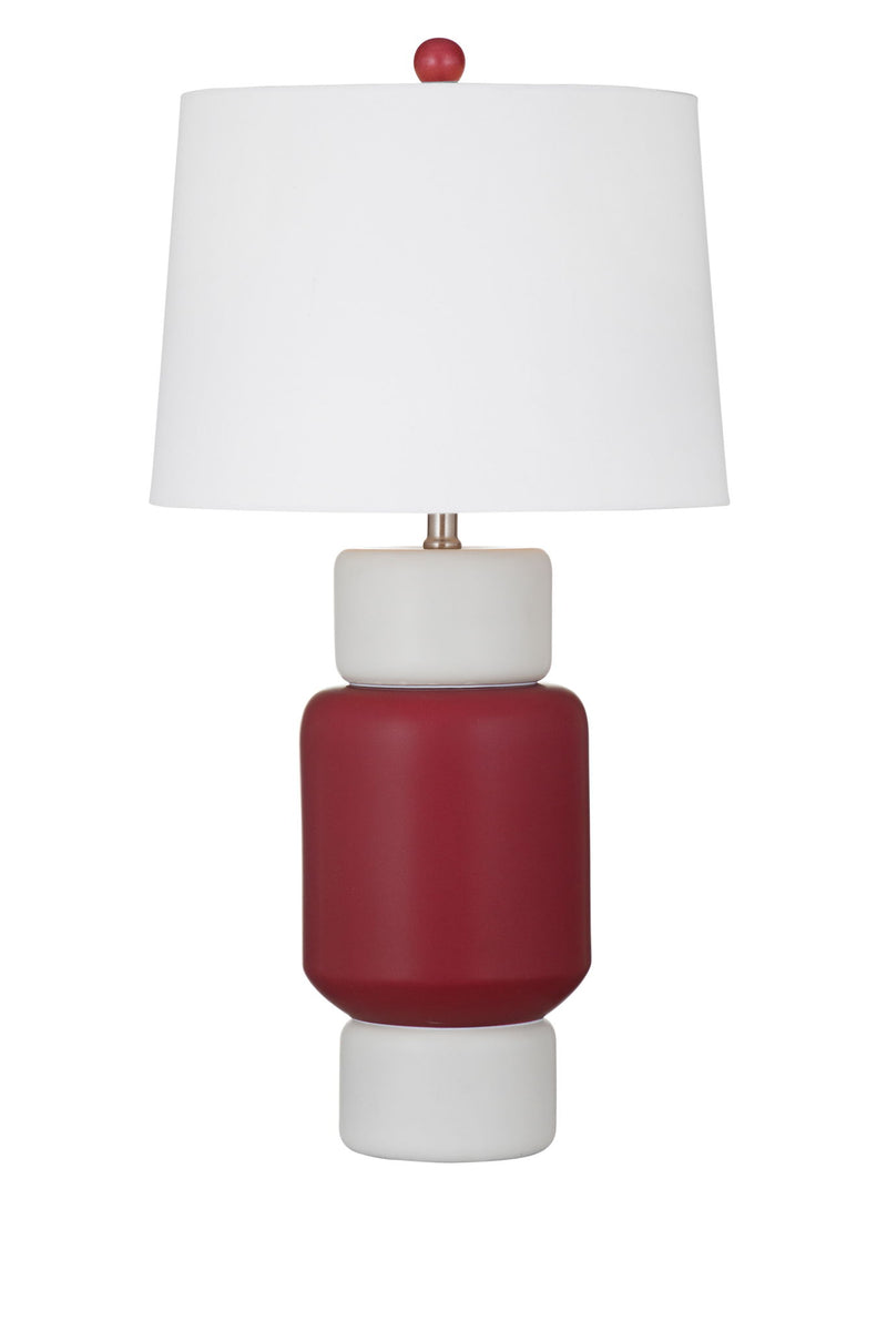 Chiclet - Table Lamp - Red