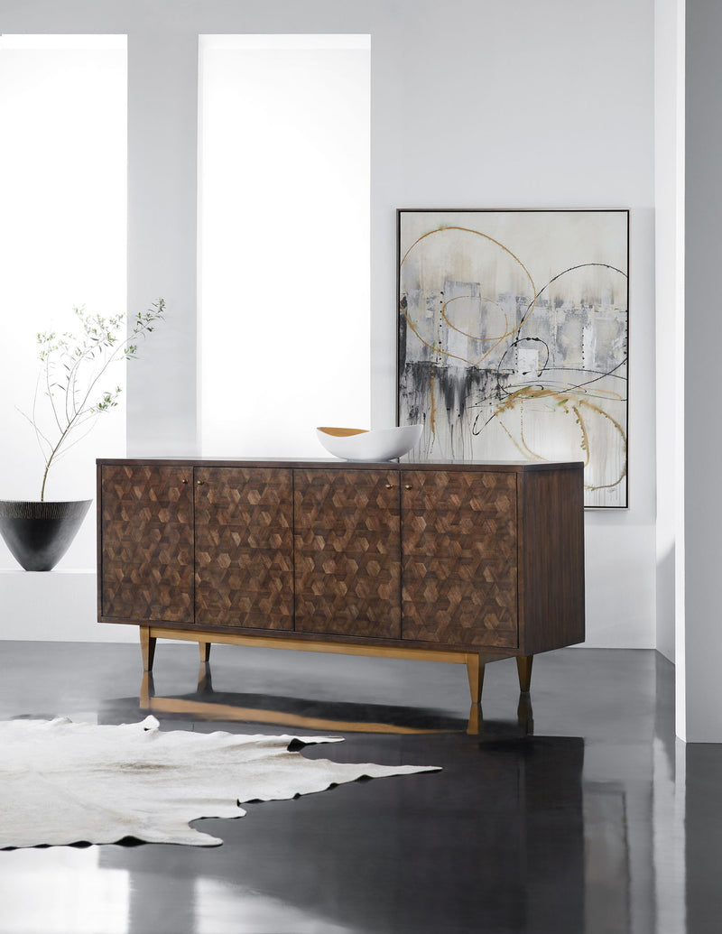 Melange - Alpine 4-Door Credenza