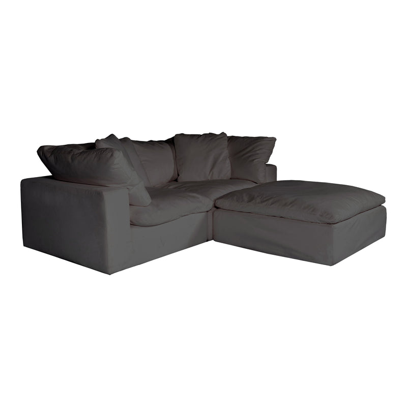 Clay - Livesmart Fabric Nook Modular Sectional - Light Gray