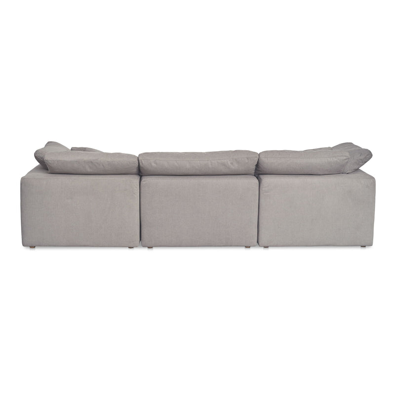 Clay - Performance Fabric Modular Sofa - Light Gray