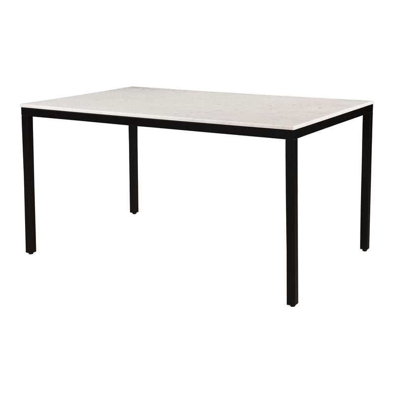 Parson - Small Marble Dining Table - Black
