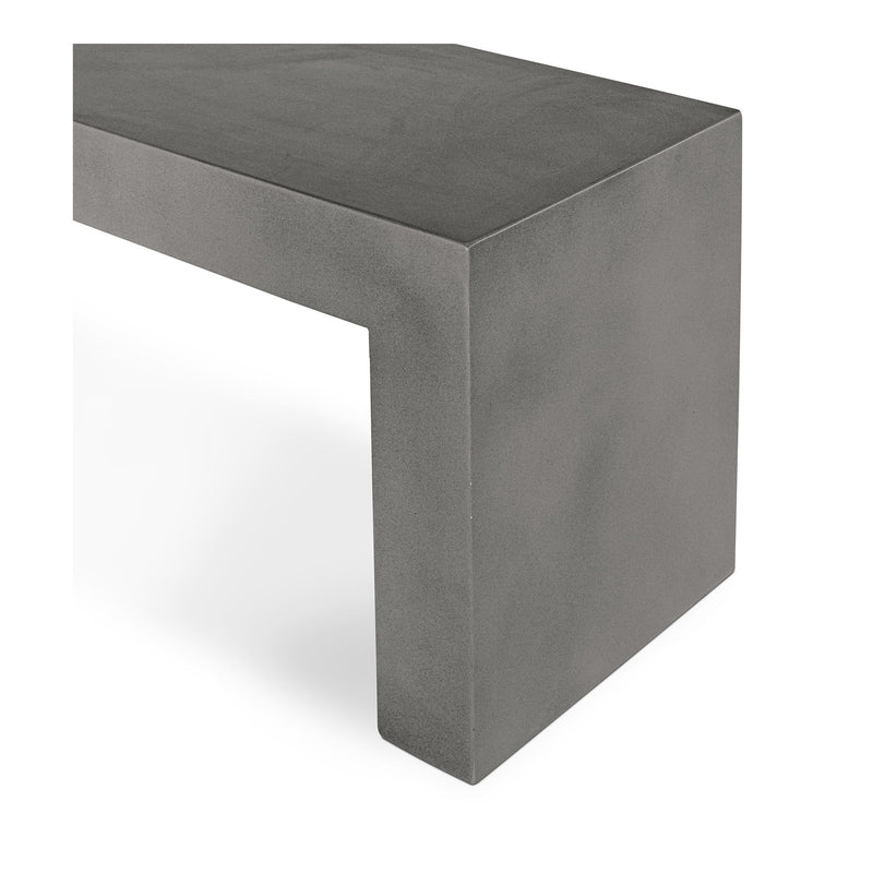 Lazarus - Outdoor Bench - Gray