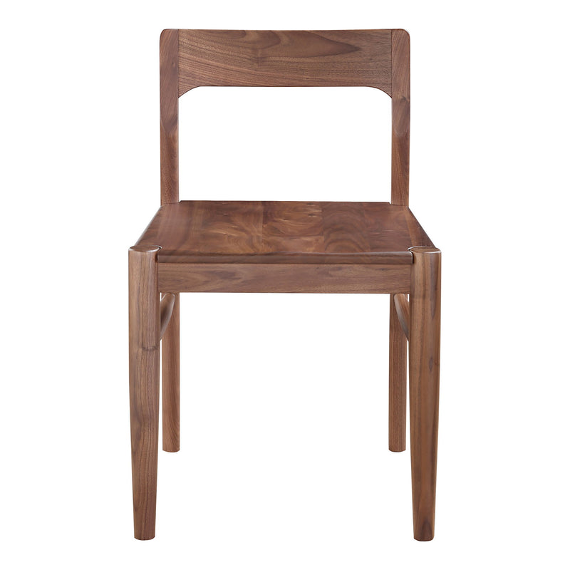 Owing - Dining Chair Chair (Set of 2) - Walnut Brown