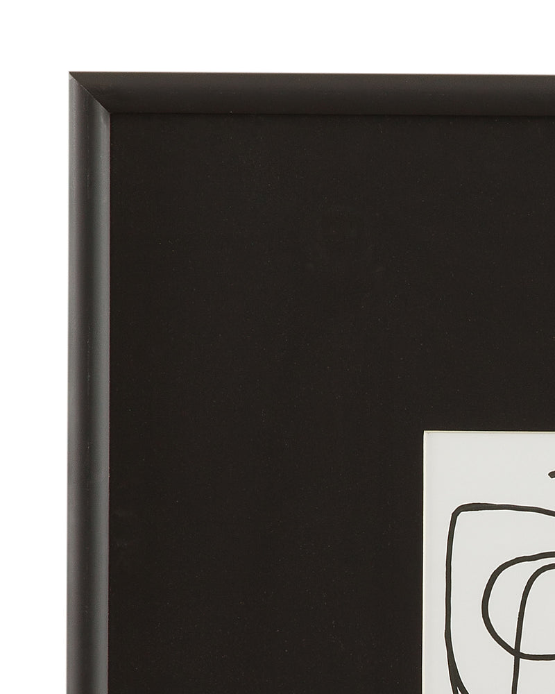 Form Study II Framed Print - Black