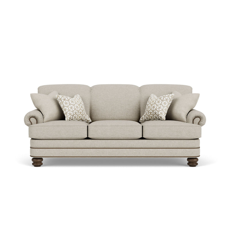 Bay Bridge - Fabric Sofa, Nailhead Trim
