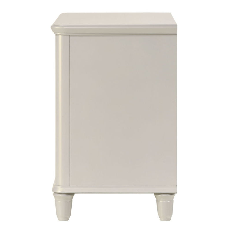 Laveda - Nightstand - Pearl White