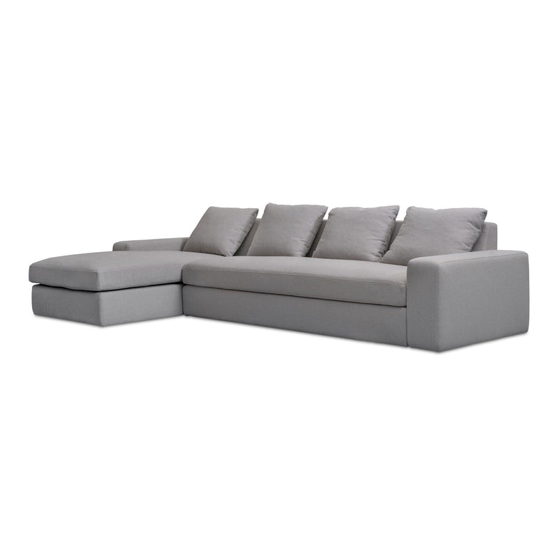 Thomas - Left Sectional - Gray