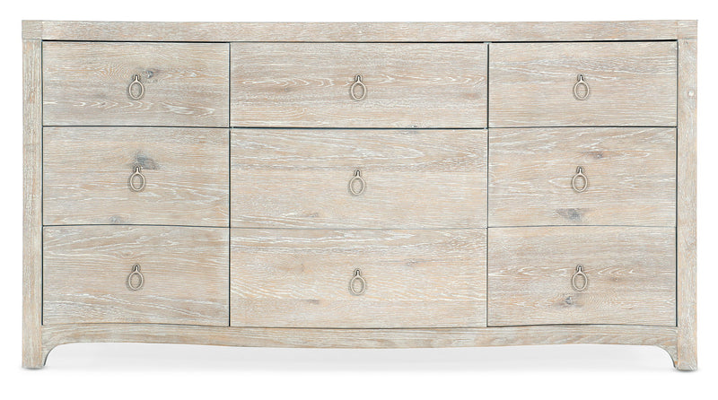 Serenity - Harbour 9-Drawer Dresser - Beige