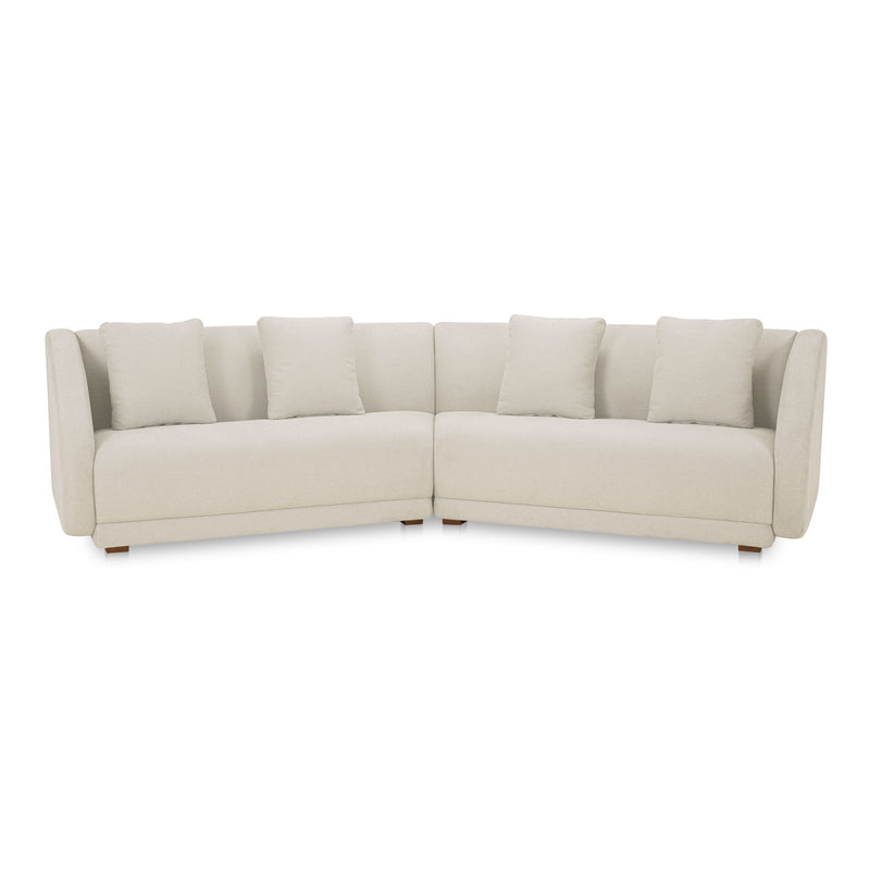 Fraser - 2 Piece Modular Sofa - White