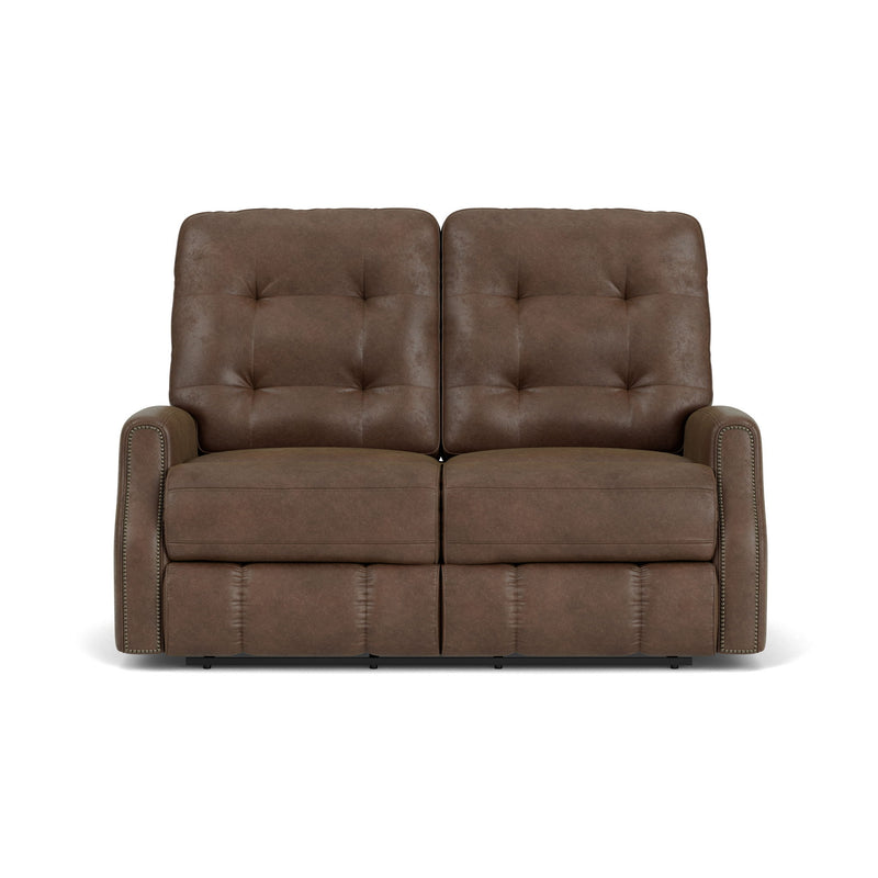 Devon - Reclining Loveseat, Nailhead Trim