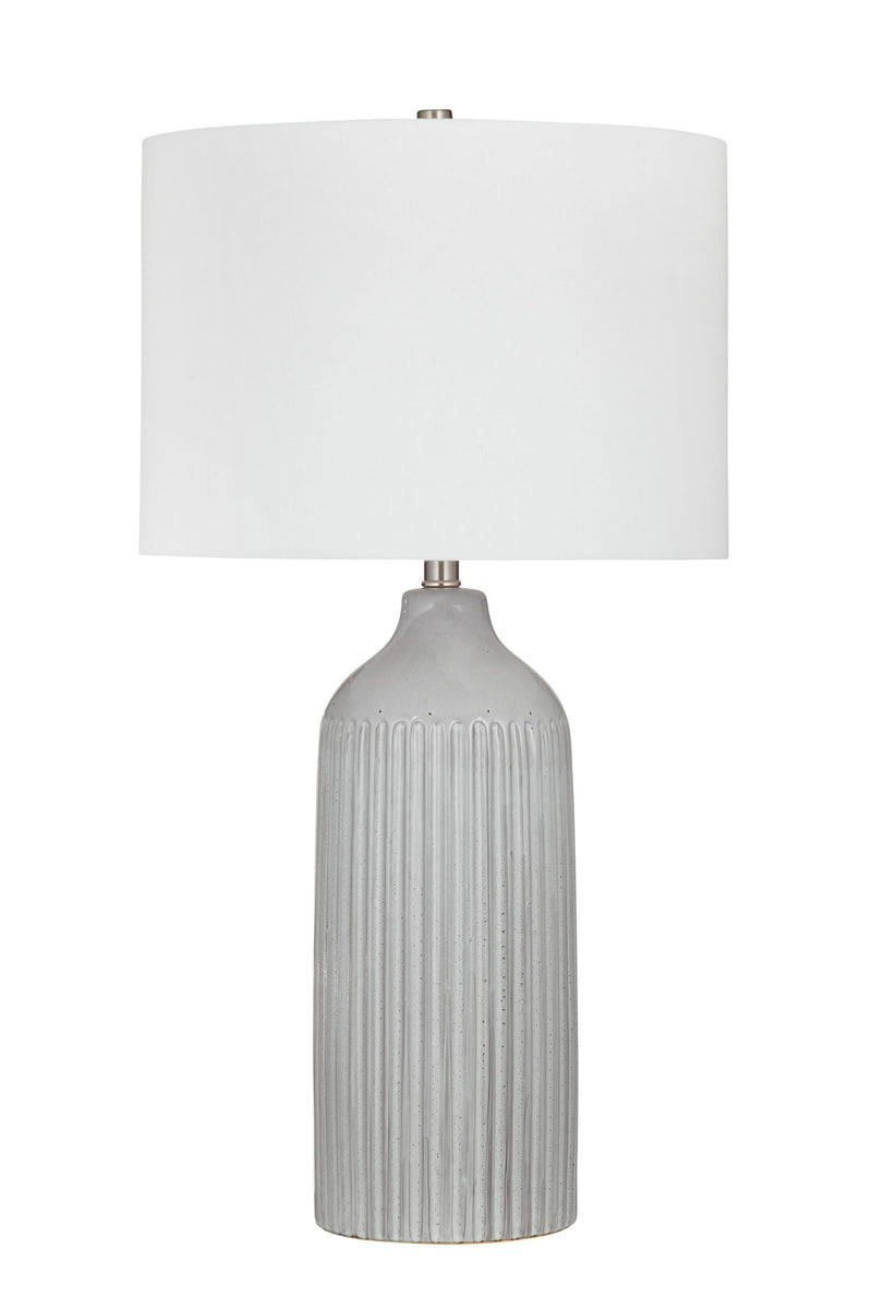 Dorchester - Table Lamp - Gray / White