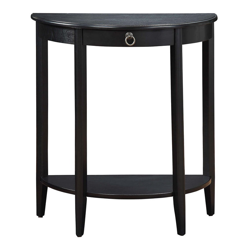 Justino II - Console Table - Black