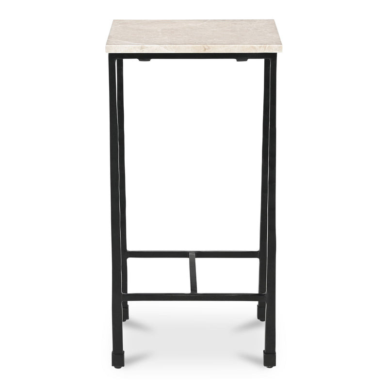 River - Side Table - Botticino Beige