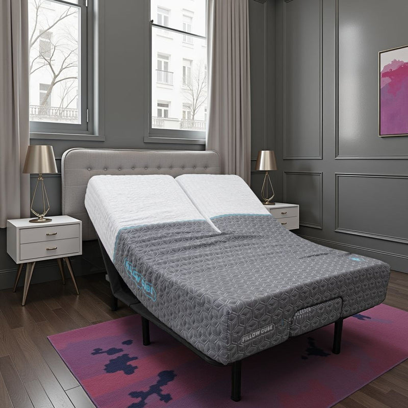 Pillow Cube - 12" Deluxe Hybrid Mattress, Flex Top - Queen