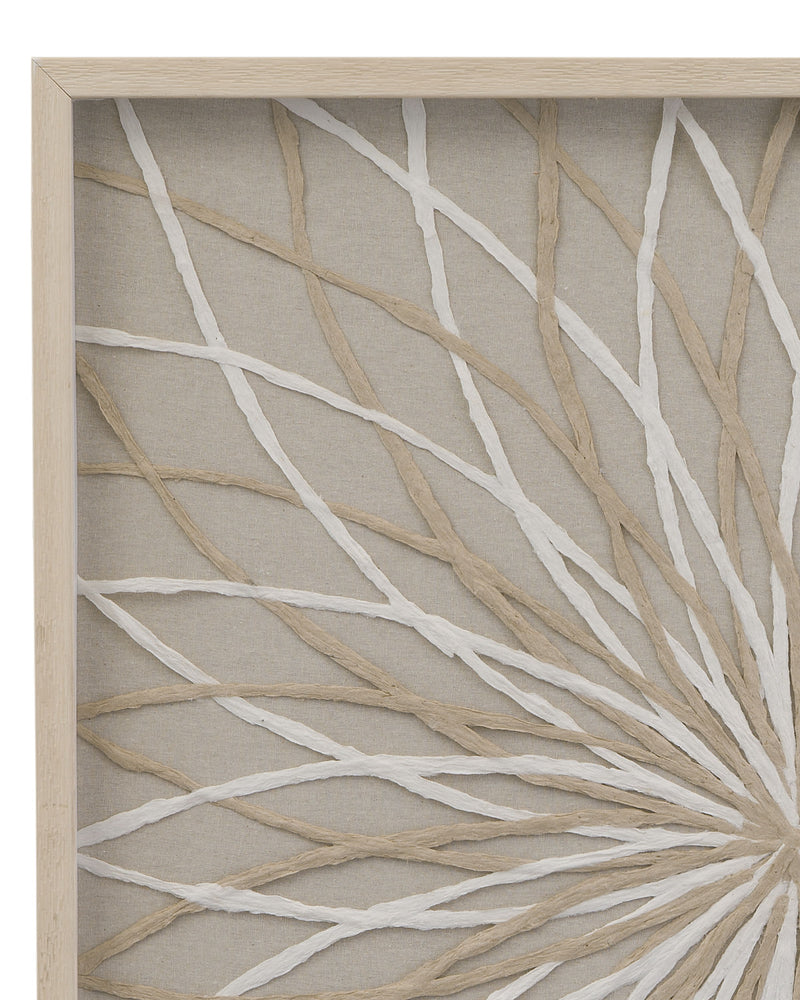 Bengaline Canvas Art - Beige
