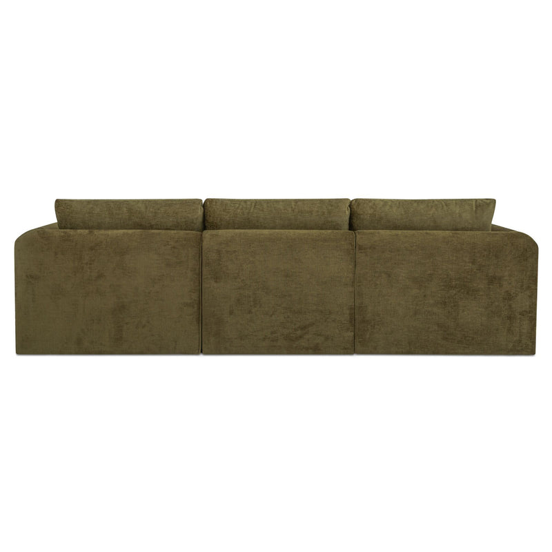Swift - Lounge Modular Sectional - Dark Green