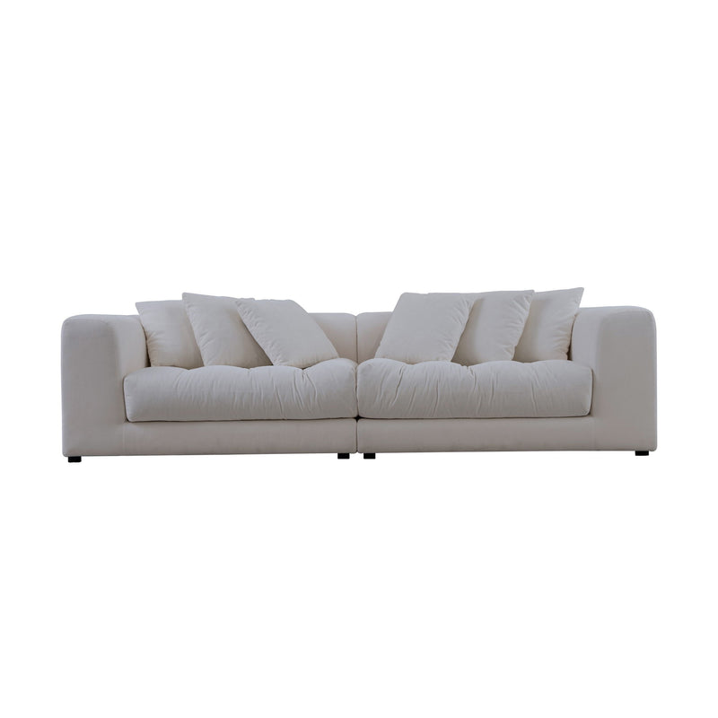 Davie - Sofa - Warm White
