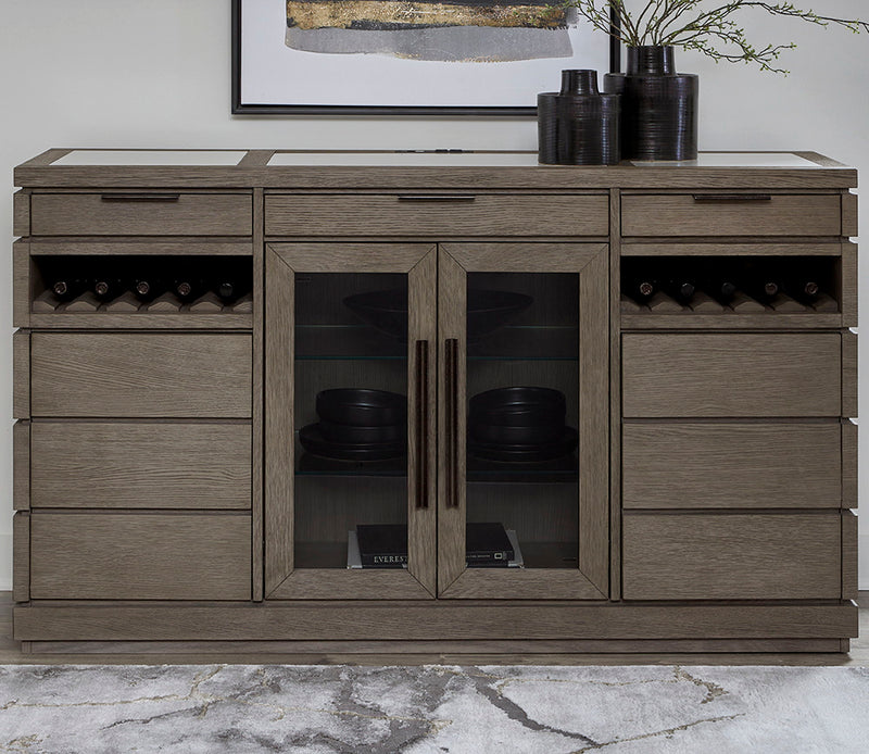 Pure Modern Dining - Buffet Server - Moonstone