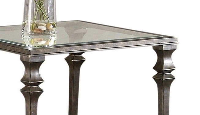 Lido - Square End Table - Brown