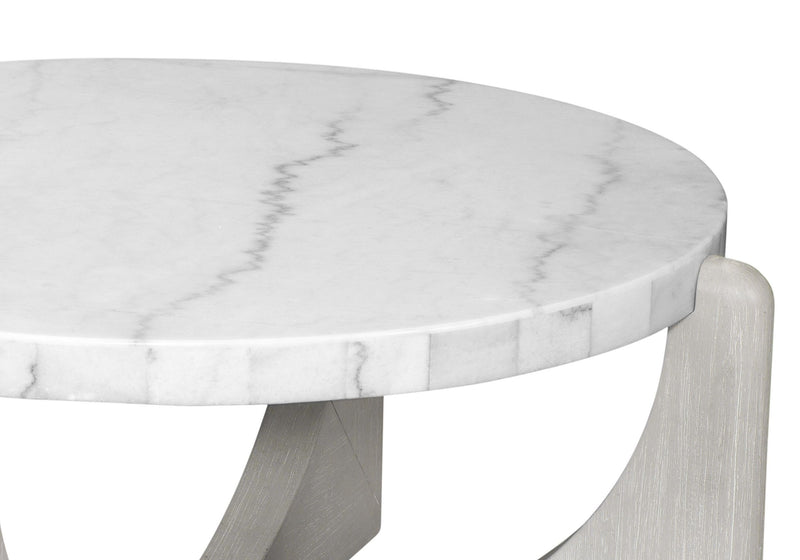 Gavin - Cocktail Table - White