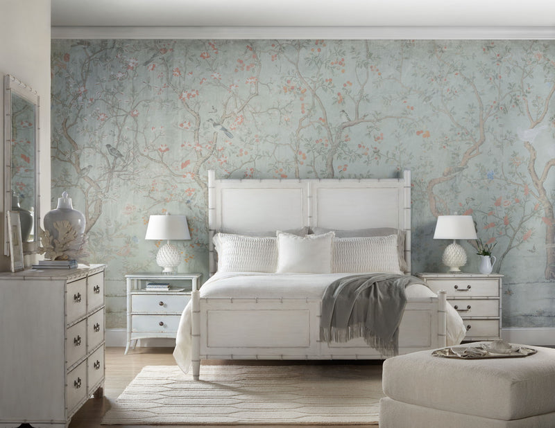 Charleston - King Panel Bed - White