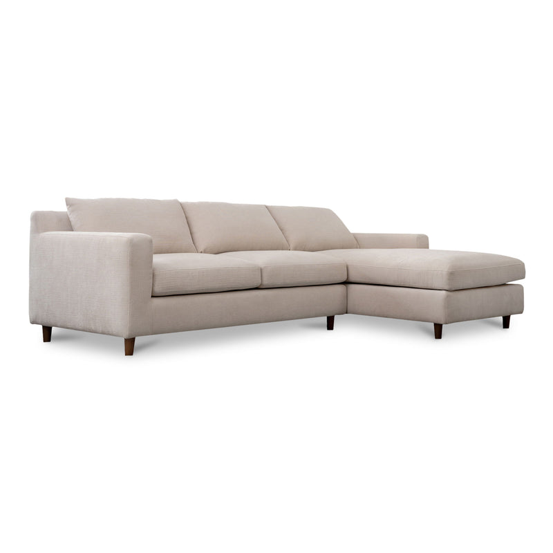 Hutton - Right Sectional - Beige