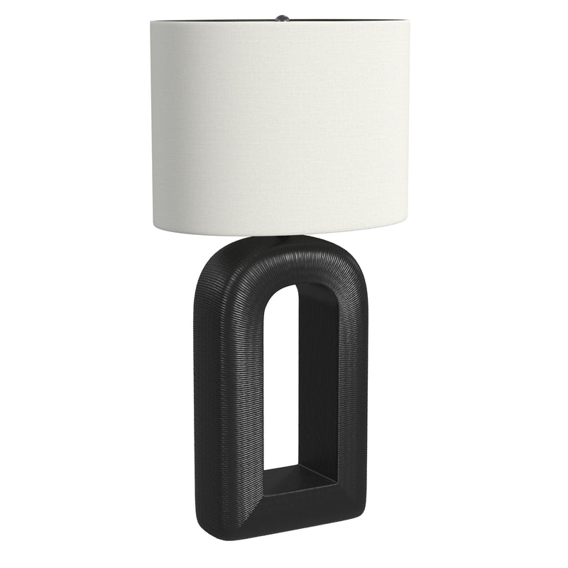 Leers - Table Lamp - Black / White