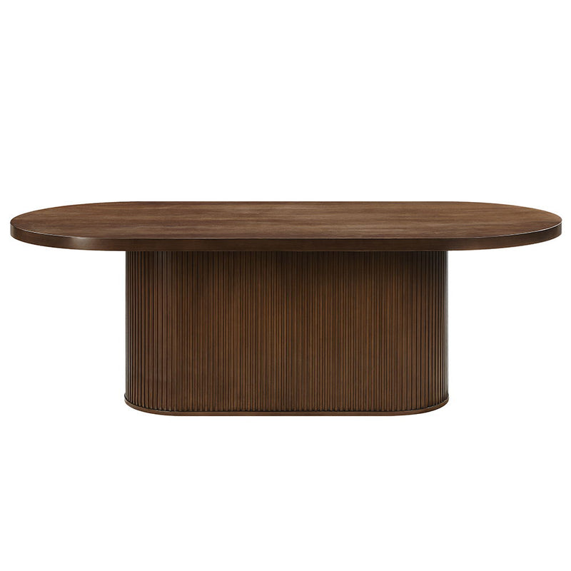 Gamarya - Dining Table - Dark Oak