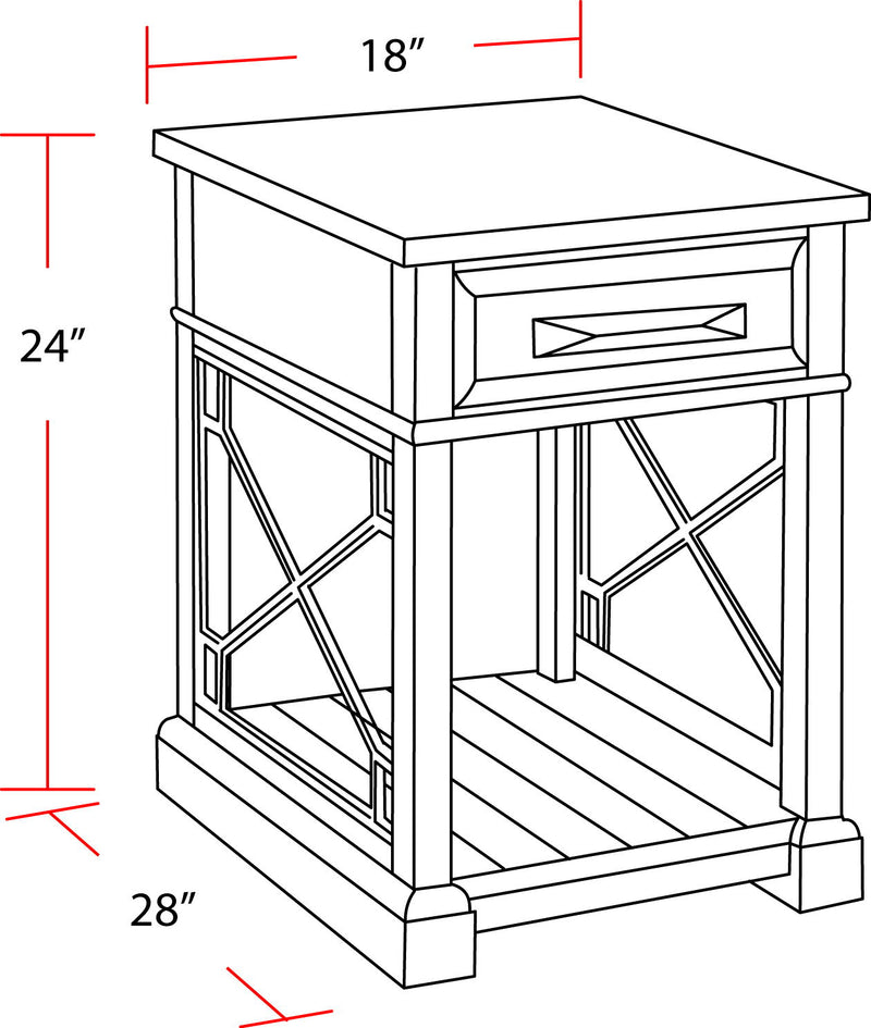 Sundance - Chairside Table