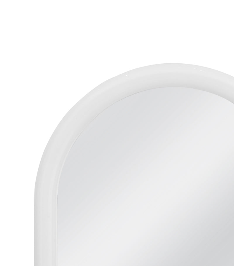 Vega - Wall Mirror - Glossy White