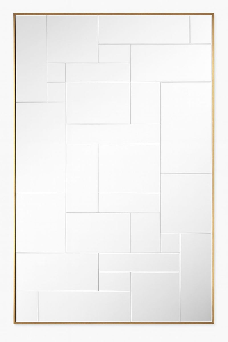 Delphine - Floor Mirror - Antique Gold