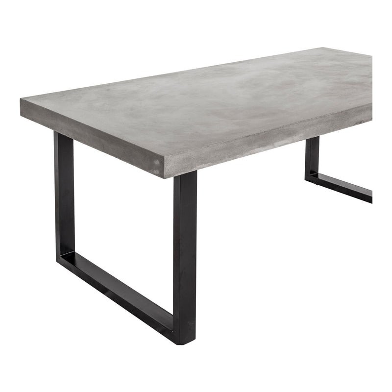 Jedrik - Large Outdoor Dining Table - Cement