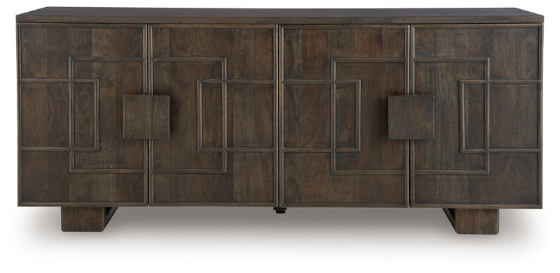 Cato - Accent Cabinet - Dark Brown