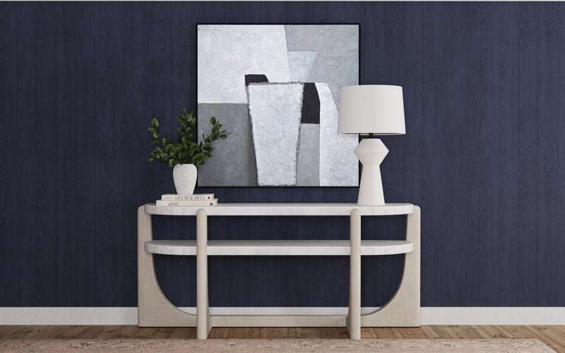 Landen Canvas Art - Gray