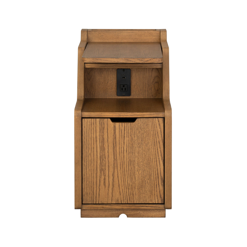 Sidekick - Smart Side Table - Light Brown