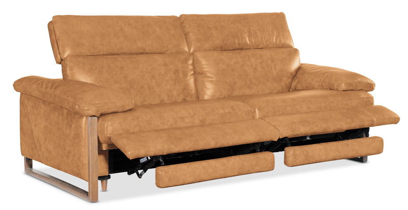 Jericho - Power Sofa With Power Headrest - Brown