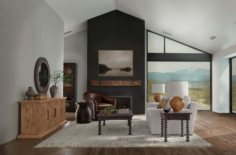 Big Sky - Turned Leg Cocktail Table