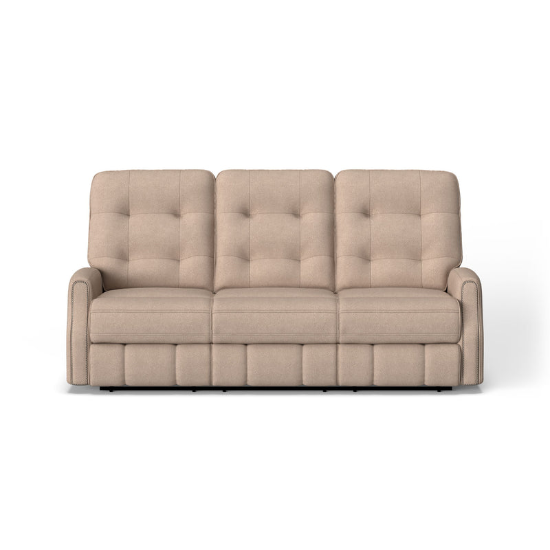 Devon - Reclining Sofa, Nailhead Trim