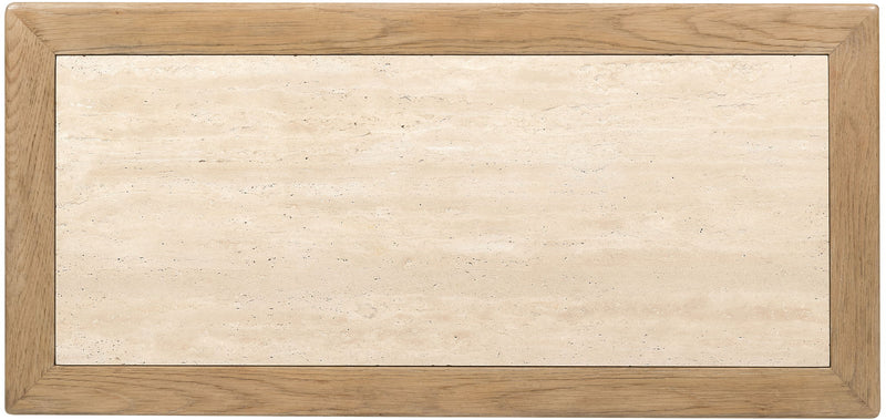 Driftwood - One-Drawer Nightstand With Stone