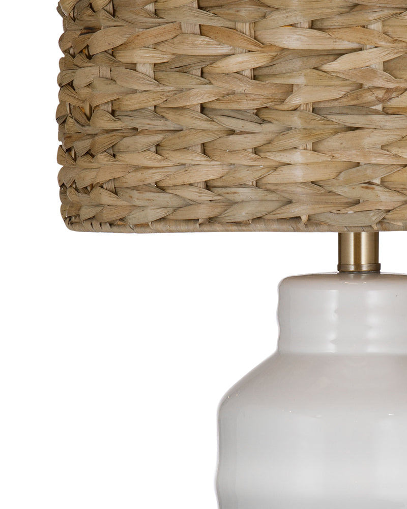 Tigris - Table Lamp - White / Light Brown
