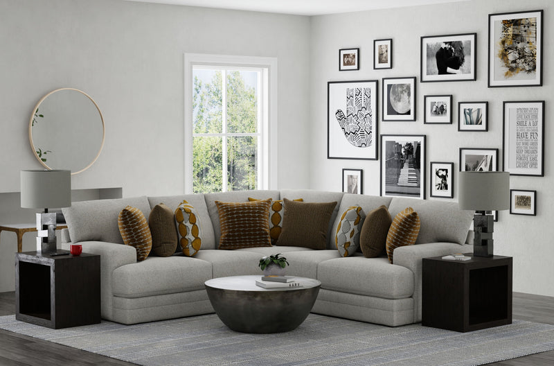 Tori - Sectional With Comfort Coil Seating And Accent Pillows Included