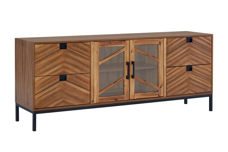 Astoria - TV Stand - Light Brown