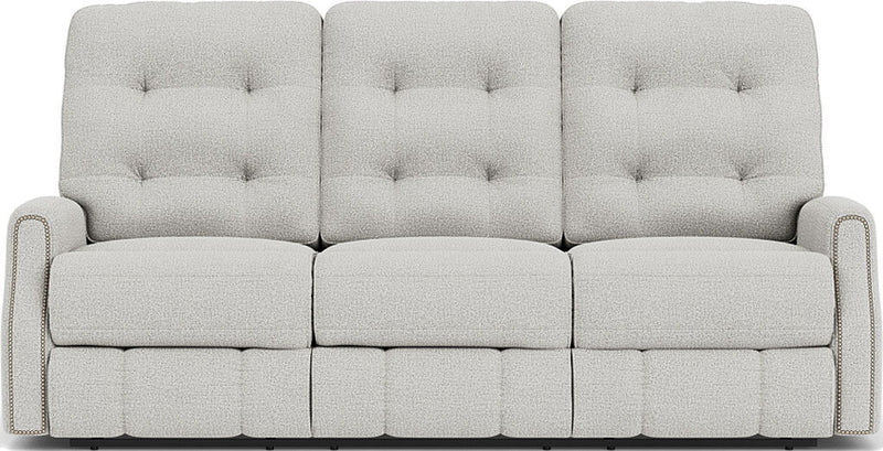 Devon - Reclining Sofa, Nailhead Trim