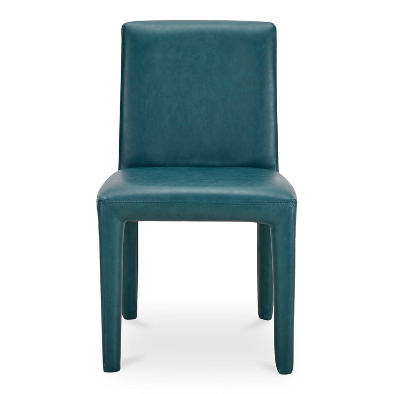 Monte - Vegan Leather Dining Chair (Set of 2) - Teal