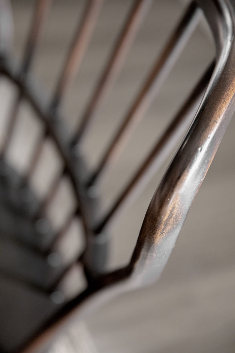 Ciao Bella - Spindle Back Side Chair - Speckled Gray