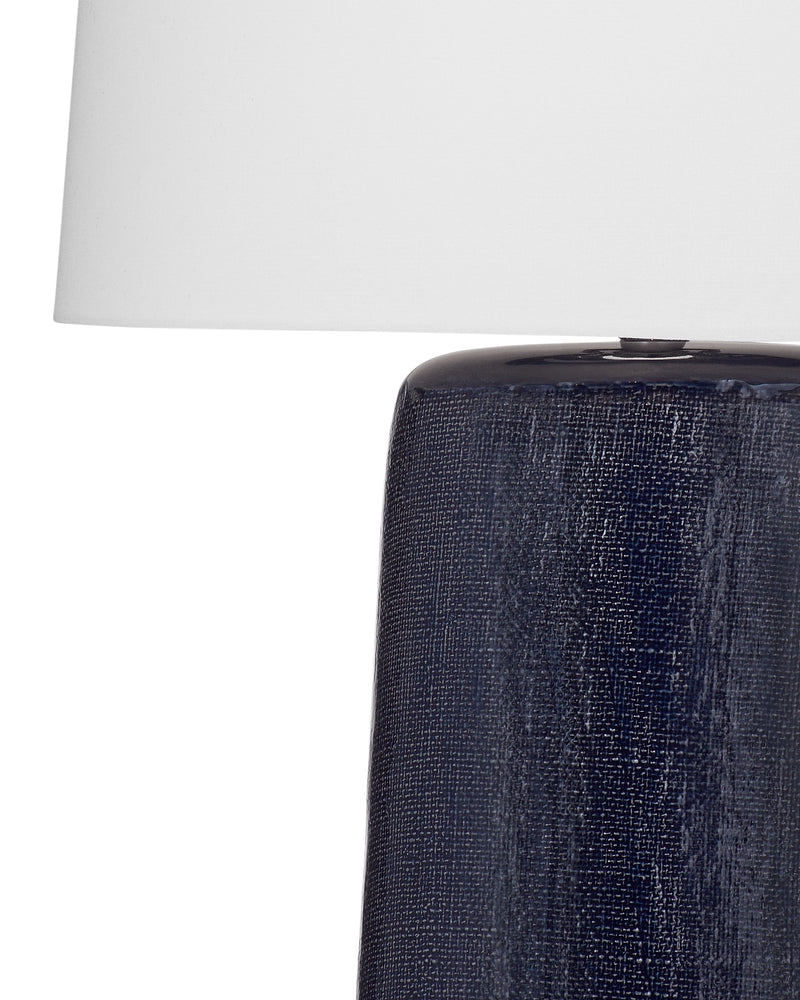 Lancaster - Table Lamp - Blue / White