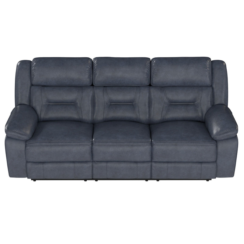 Declan - Reclining Sofa - Naval Blue