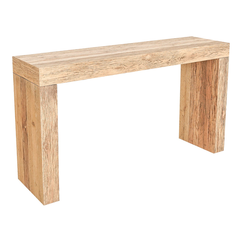 Evander - Console Table Aged Oak - Aged Oak
